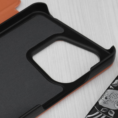 Deksel for Xiaomi Redmi Note 13 4G, Techsuit, eFold, Oransje