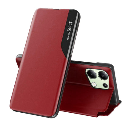 Deksel for Xiaomi Redmi Note 13 4G, Techsuit, eFold, Rød