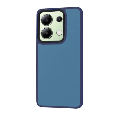 Deksel for Xiaomi Redmi Note 13 4G, Techsuit, HaloFrost, Marineblå