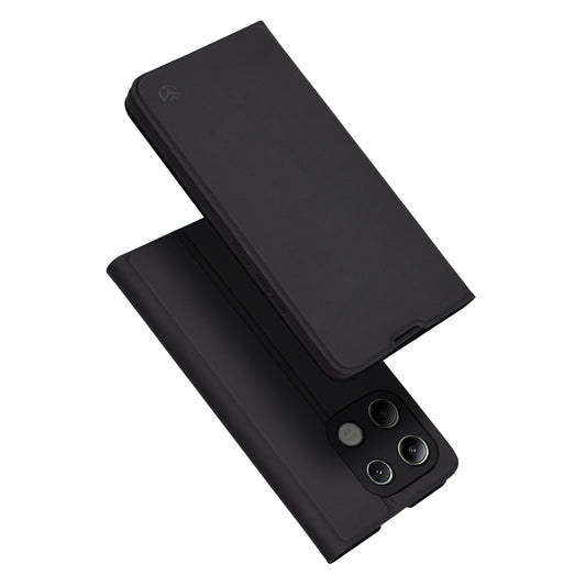 Deksel til Xiaomi Redmi Note 13 4G, Techsuit, Magskin Book, Svart