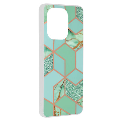 Deksel til Xiaomi Redmi Note 13 4G, Techsuit, Marble, Grønn