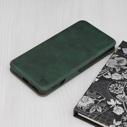 Deksel til Xiaomi Redmi Note 13 4G, Techsuit, Safe Wallet Plus, Grønn