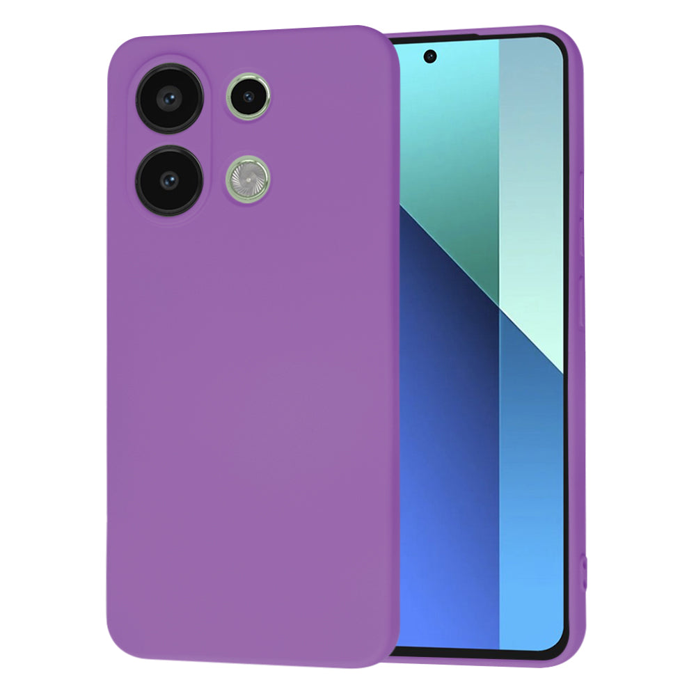 Deksel til Xiaomi Redmi Note 13 4G, Techsuit, SoftFlex, Lilla