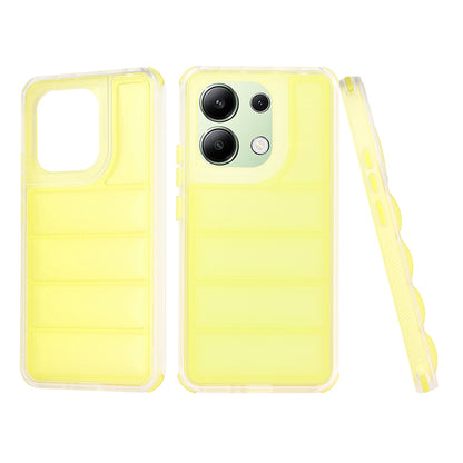 Deksel for Xiaomi Redmi Note 13 4G, Techsuit, Wave Shield, Gul