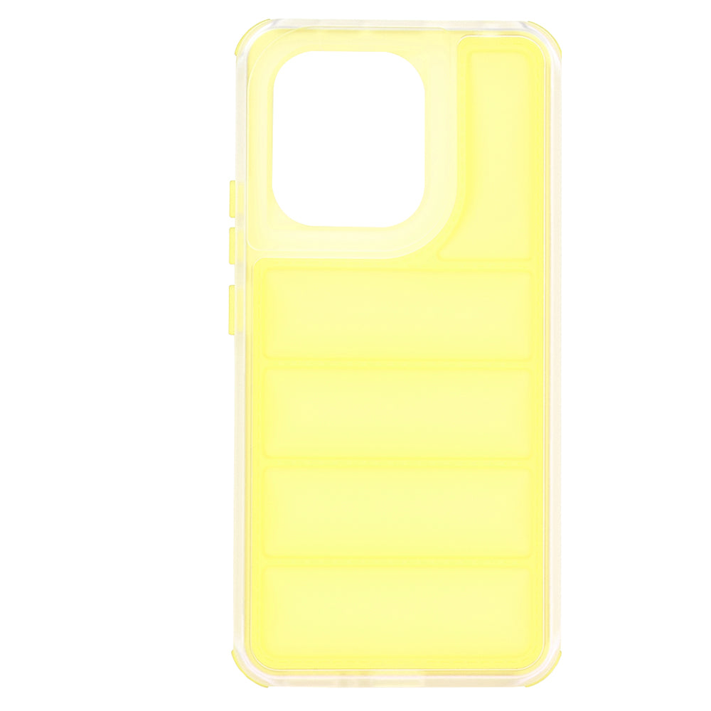 Deksel for Xiaomi Redmi Note 13 4G, Techsuit, Wave Shield, Gul