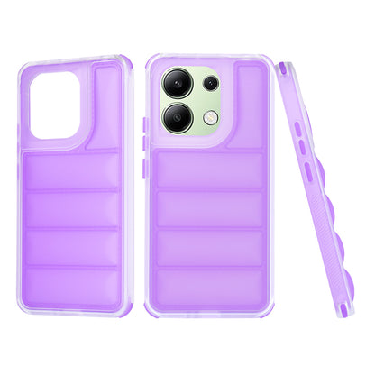 Deksel for Xiaomi Redmi Note 13 4G, Techsuit, Wave Shield, Lilla