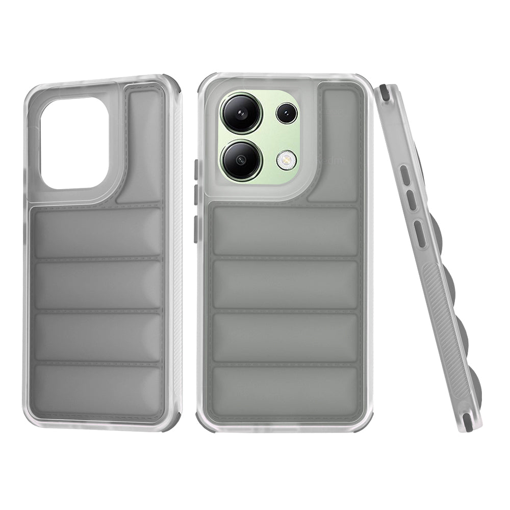 Deksel til Xiaomi Redmi Note 13 4G, Techsuit, Wave Shield, Svart