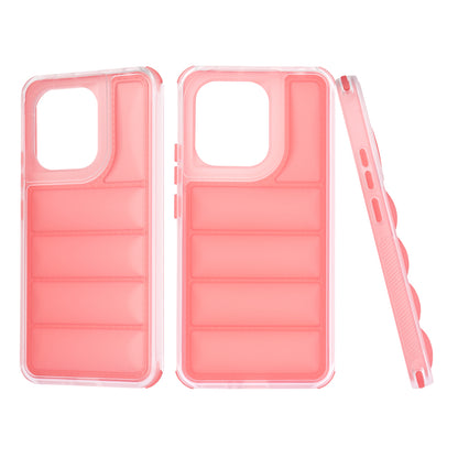 Deksel til Xiaomi Redmi Note 13 4G, Techsuit, Wave Shield, Rød
