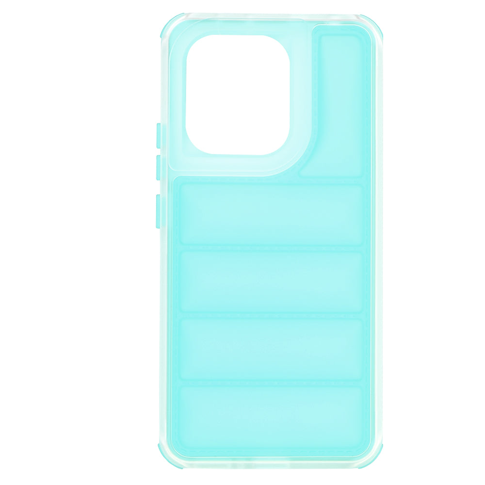 Deksel til Xiaomi Redmi Note 13 4G, Techsuit, Wave Shield, Turkis