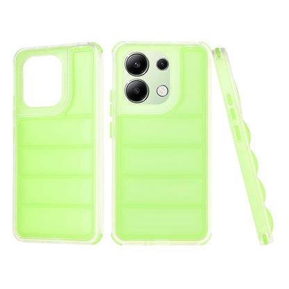 Deksel til Xiaomi Redmi Note 13 4G, Techsuit, Wave Shield, Grønn