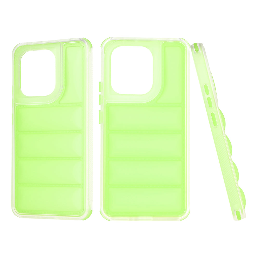 Deksel til Xiaomi Redmi Note 13 4G, Techsuit, Wave Shield, Grønn