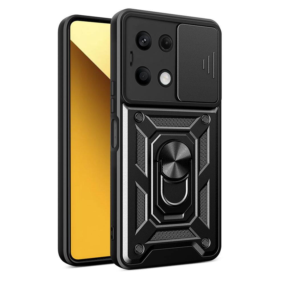 Deksel for Xiaomi Redmi Note 13 5G, Techsuit, CamShield, Svart