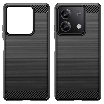 Deksel til Xiaomi Redmi Note 13 5G, Techsuit, Karbon, Svart