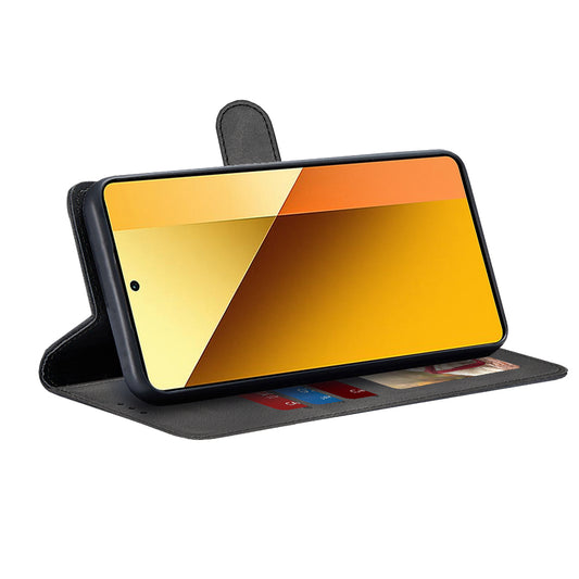 Deksel for Xiaomi Redmi Note 13 5G, Techsuit, Diary Book, Svart