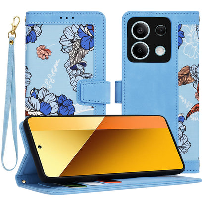 Deksel for Xiaomi Redmi Note 13 5G, Techsuit, FlipCraft, Blå