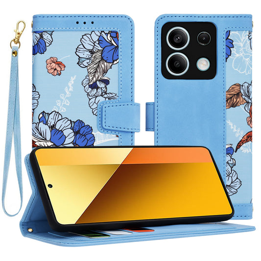 Deksel for Xiaomi Redmi Note 13 5G, Techsuit, FlipCraft, Blå