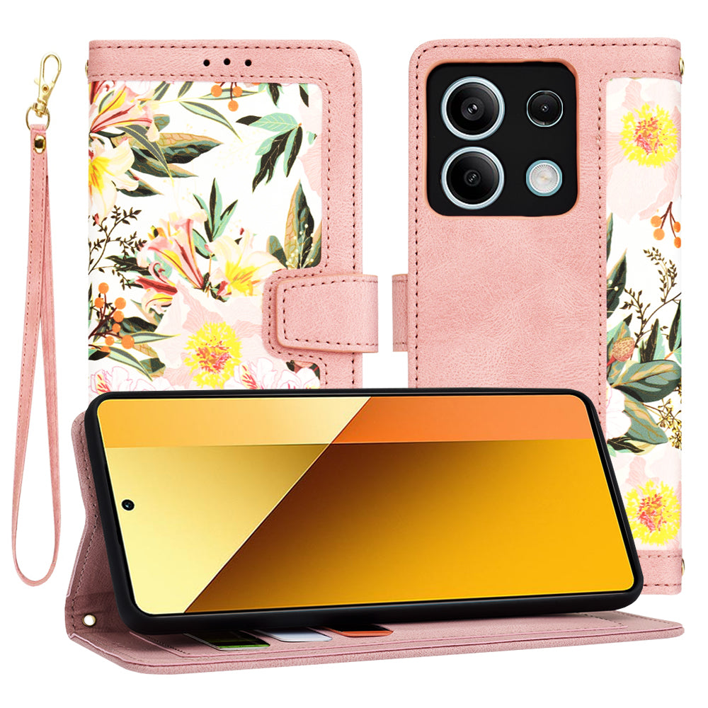 Deksel for Xiaomi Redmi Note 13 5G, Techsuit, FlipCraft, Rosa