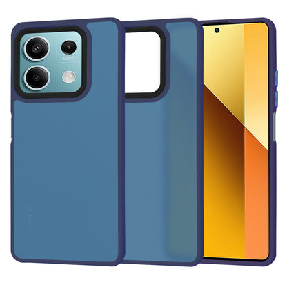 Deksel for Xiaomi Redmi Note 13 5G, Techsuit, HaloFrost, Marineblå