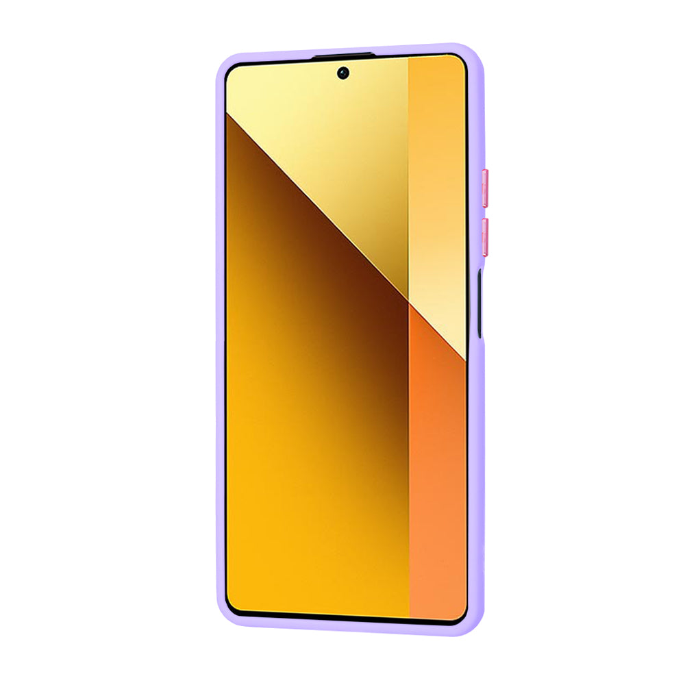 Deksel for Xiaomi Redmi Note 13 5G, Techsuit, HaloFrost, Lys lilla