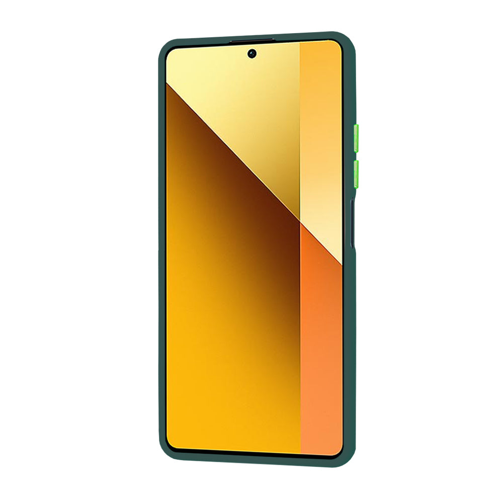 Deksel for Xiaomi Redmi Note 13 5G, Techsuit, HaloFrost, Grønn