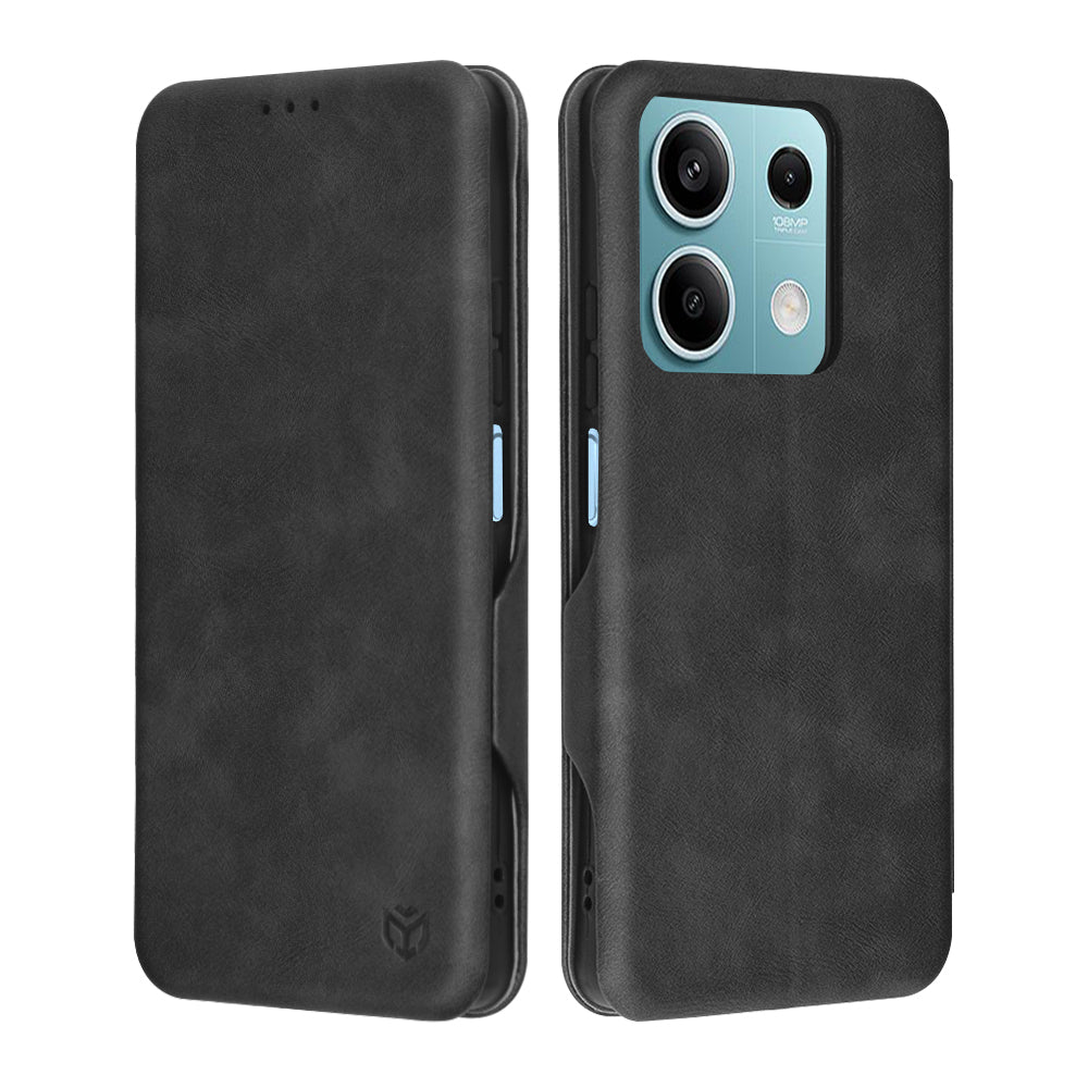 Deksel for Xiaomi Redmi Note 13 5G, Techsuit, Safe Wallet Plus, Svart
