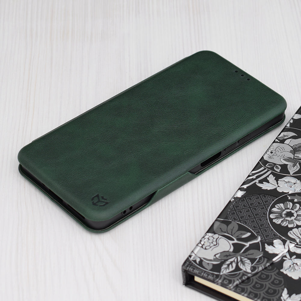 Deksel til Xiaomi Redmi Note 13 5G, Techsuit, Safe Wallet Plus, Grønn
