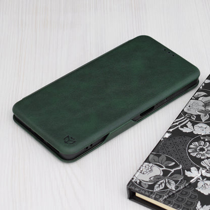 Deksel til Xiaomi Redmi Note 13 5G, Techsuit, Safe Wallet Plus, Grønn