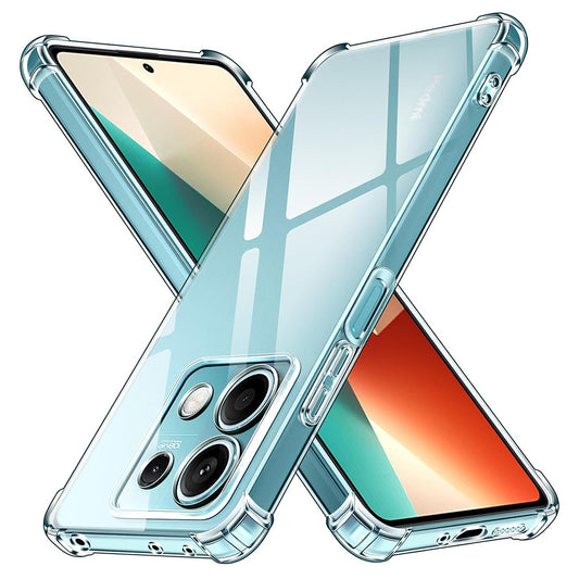 Deksel for Xiaomi Redmi Note 13 5G, Techsuit, Støtsikker Klar, Transparent