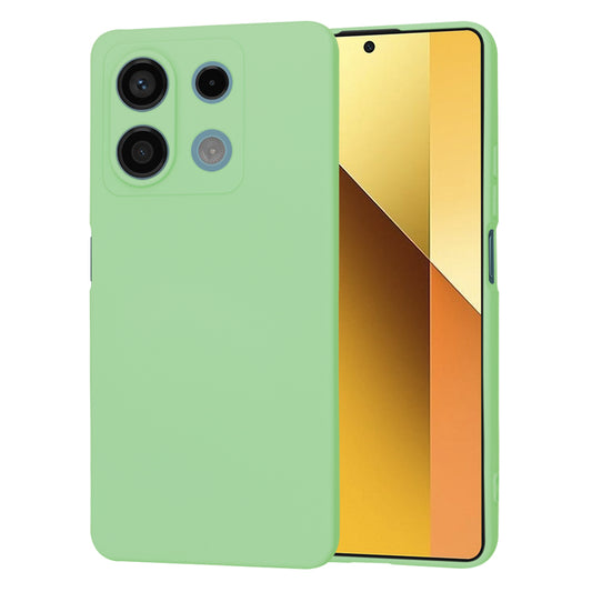Deksel til Xiaomi Redmi Note 13 5G, Techsuit, SoftFlex, Lys grønn