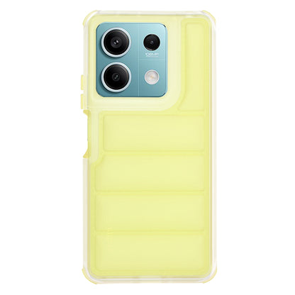 Deksel til Xiaomi Redmi Note 13 5G, Techsuit, Wave Shield, Gul