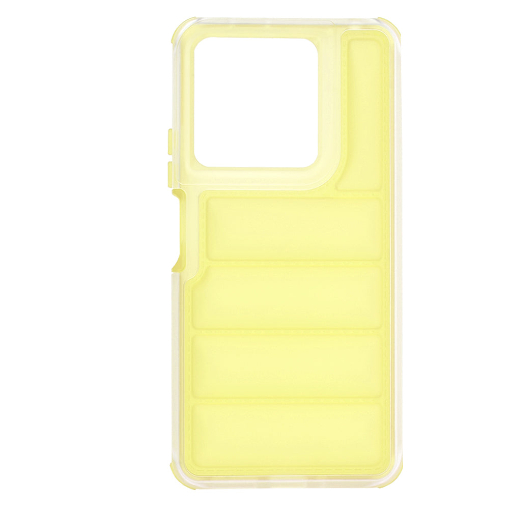 Deksel til Xiaomi Redmi Note 13 5G, Techsuit, Wave Shield, Gul