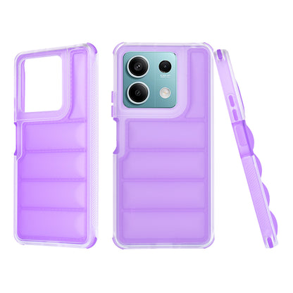 Deksel for Xiaomi Redmi Note 13 5G, Techsuit, Wave Shield, Lilla