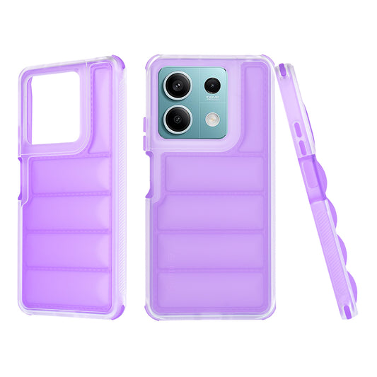 Deksel for Xiaomi Redmi Note 13 5G, Techsuit, Wave Shield, Lilla