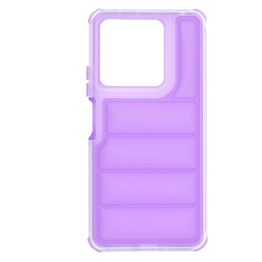 Deksel for Xiaomi Redmi Note 13 5G, Techsuit, Wave Shield, Lilla