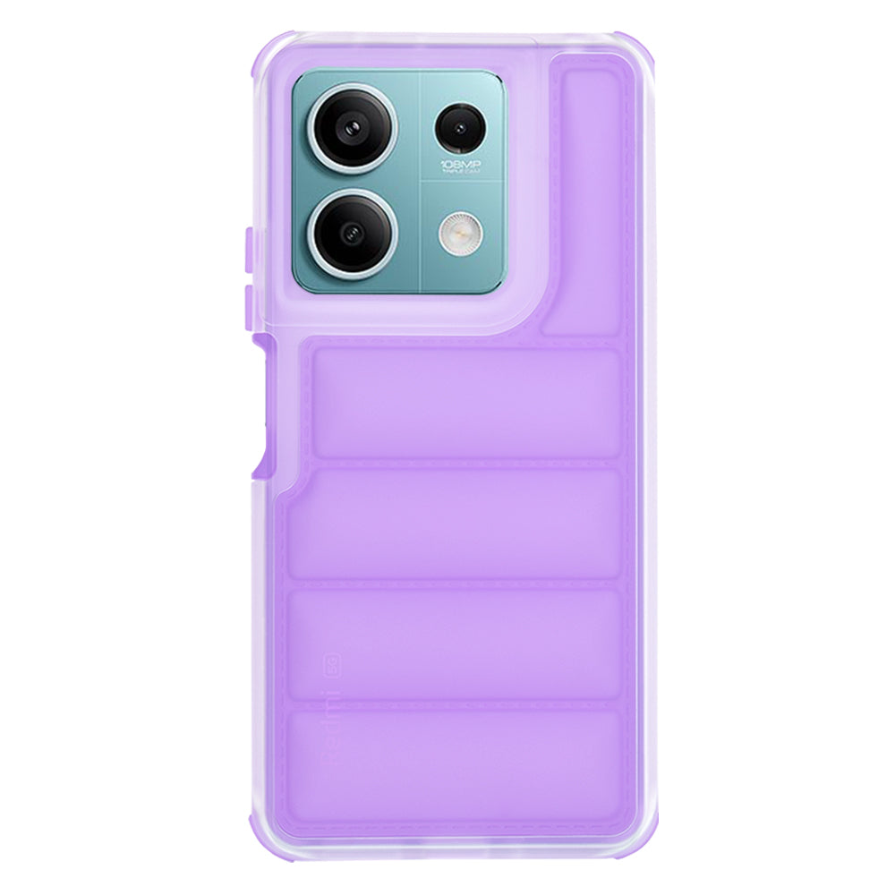 Deksel for Xiaomi Redmi Note 13 5G, Techsuit, Wave Shield, Lilla
