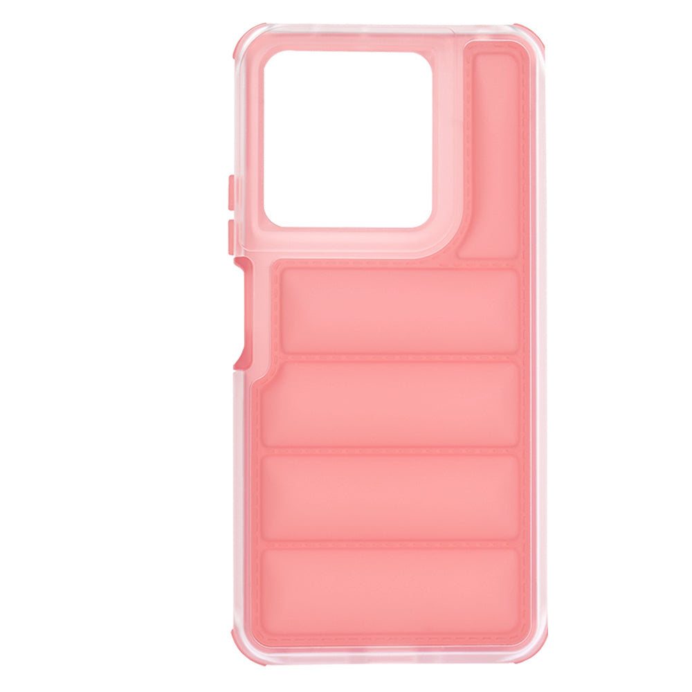 Deksel til Xiaomi Redmi Note 13 5G, Techsuit, Wave Shield, Rød