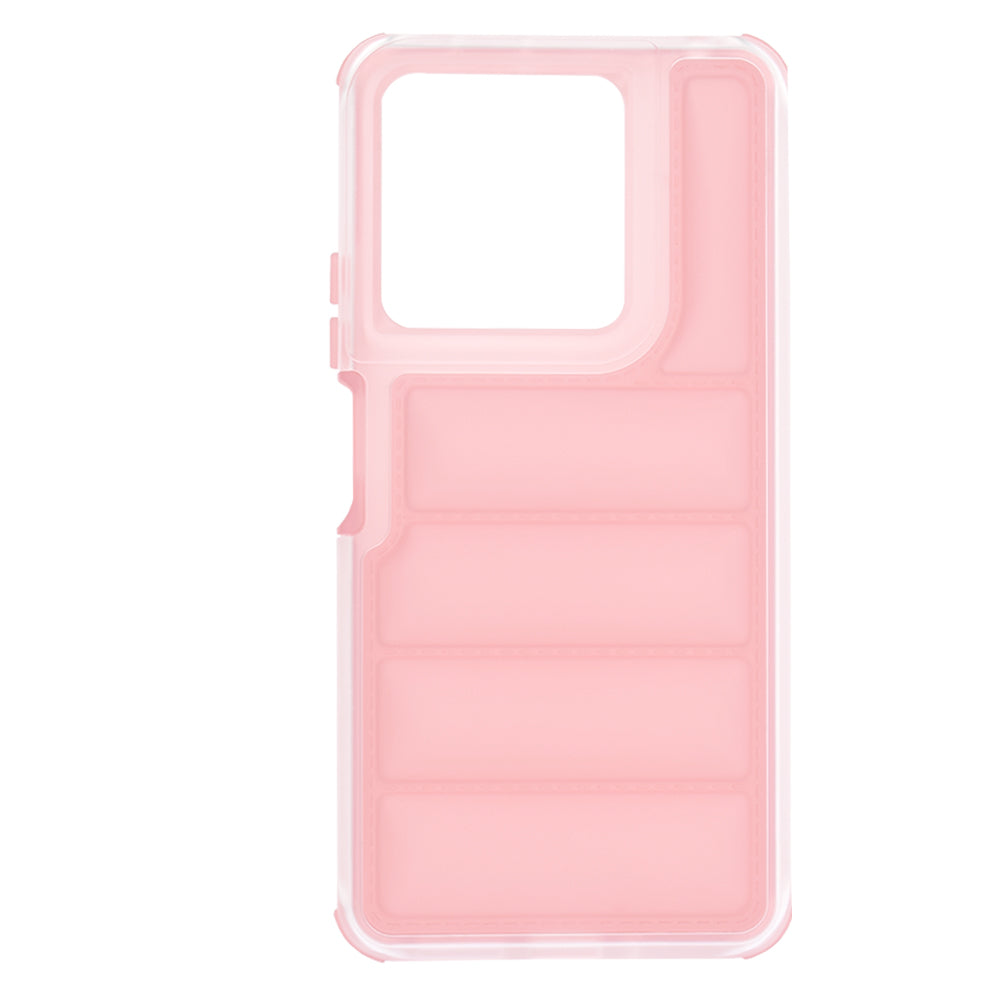 Deksel til Xiaomi Redmi Note 13 5G, Techsuit, Wave Shield, Rosa