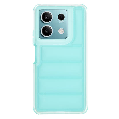 Deksel til Xiaomi Redmi Note 13 5G, Techsuit, Wave Shield, Turkis