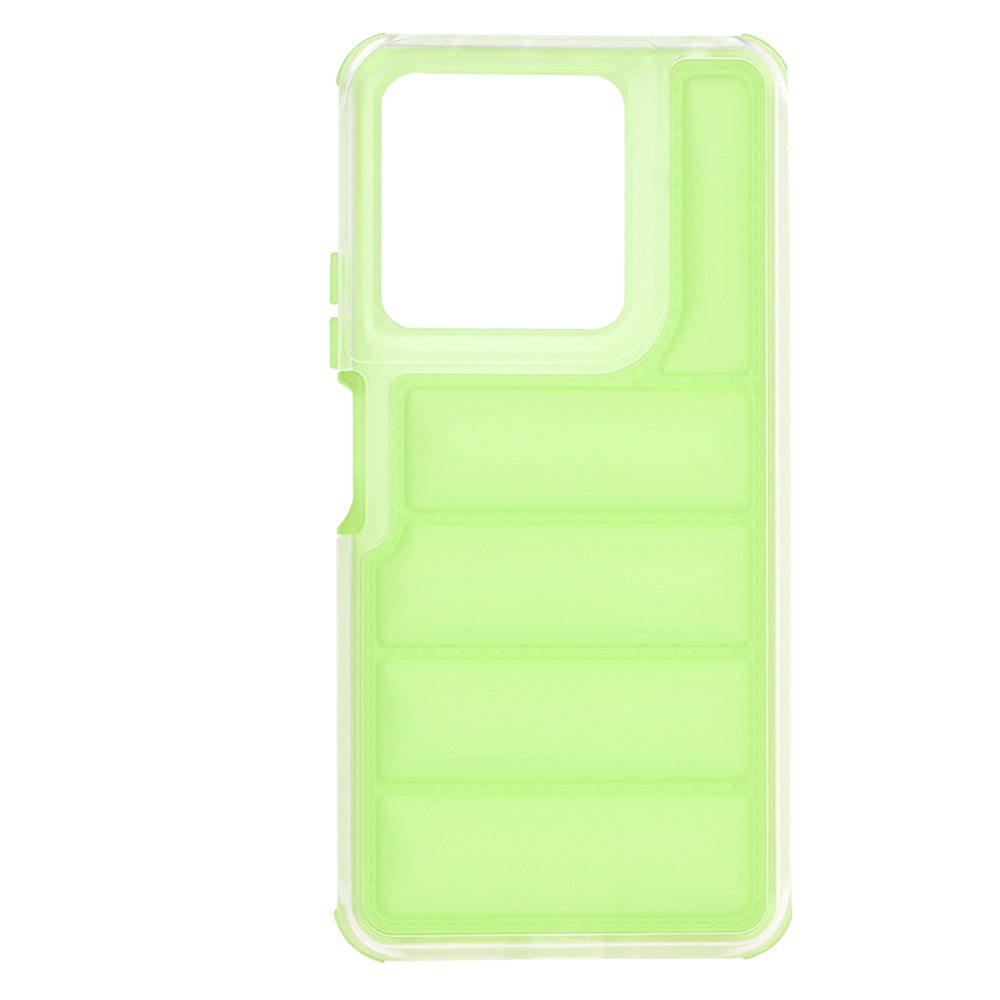 Deksel til Xiaomi Redmi Note 13 5G, Techsuit, Wave Shield, Grønn