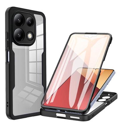 Deksel for Xiaomi Redmi Note 13 Pro 4G / Poco M6 Pro 4G, Techsuit, ColorVerse 360, Svart