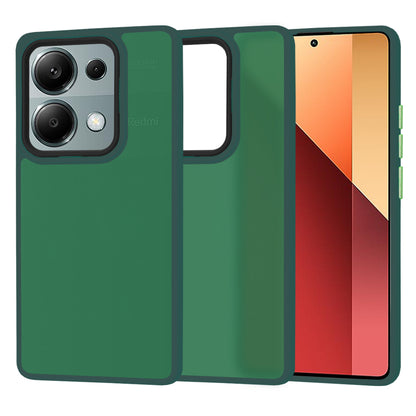 Deksel for Xiaomi Redmi Note 13 Pro 4G / Poco M6 Pro 4G, Techsuit, HaloFrost, Grønn