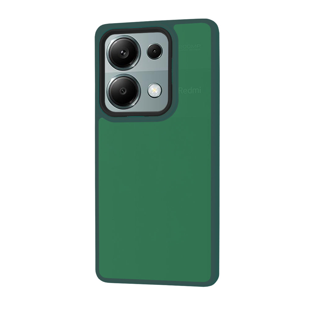 Deksel for Xiaomi Redmi Note 13 Pro 4G / Poco M6 Pro 4G, Techsuit, HaloFrost, Grønn