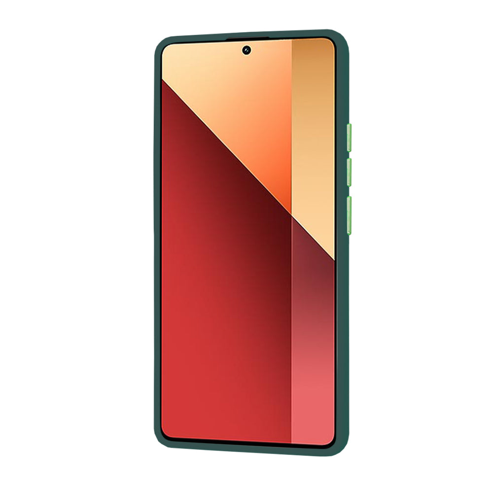 Deksel for Xiaomi Redmi Note 13 Pro 4G / Poco M6 Pro 4G, Techsuit, HaloFrost, Grønn