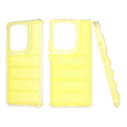 Deksel for Xiaomi Redmi Note 13 Pro 4G / Poco M6 Pro 4G, Techsuit, Wave Shield, Gul