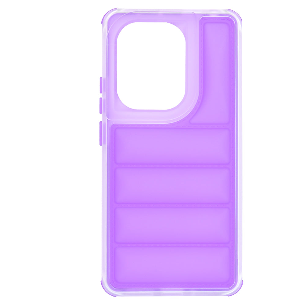 Deksel for Xiaomi Redmi Note 13 Pro 4G / Poco M6 Pro 4G, Techsuit, Wave Shield, Lilla