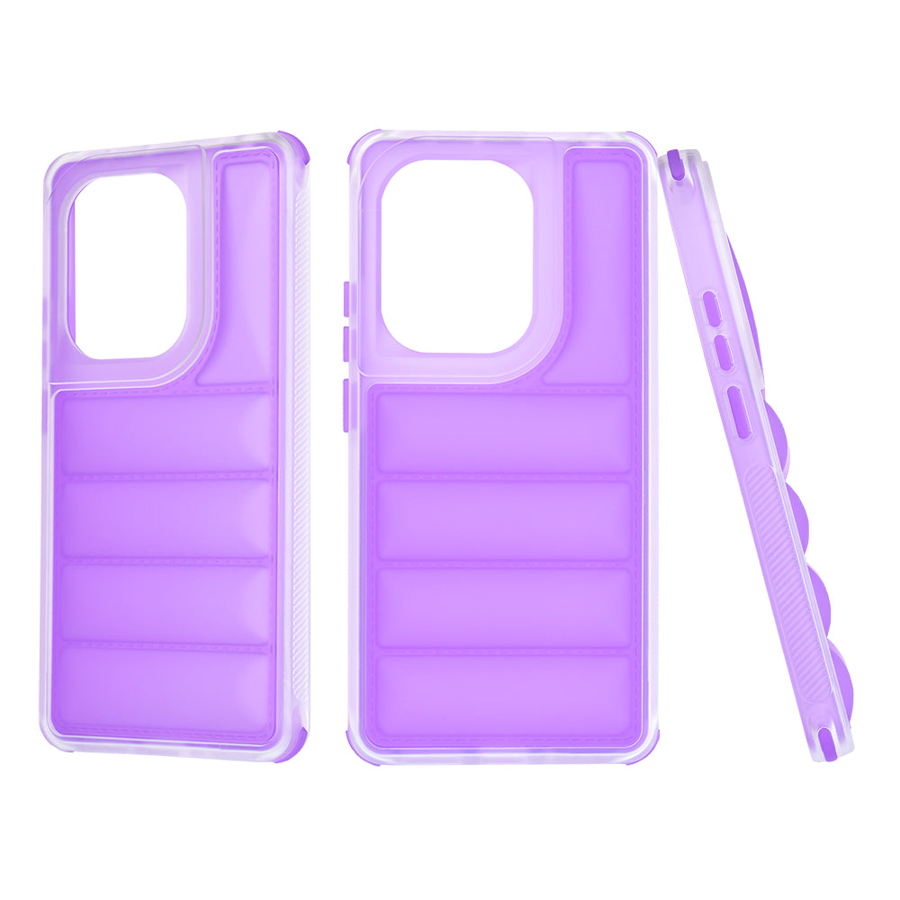 Deksel for Xiaomi Redmi Note 13 Pro 4G / Poco M6 Pro 4G, Techsuit, Wave Shield, Lilla