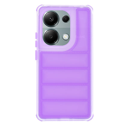 Deksel for Xiaomi Redmi Note 13 Pro 4G / Poco M6 Pro 4G, Techsuit, Wave Shield, Lilla