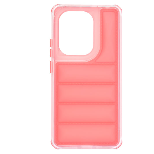 Deksel for Xiaomi Redmi Note 13 Pro 4G / Poco M6 Pro 4G, Techsuit, Wave Shield, Rød
