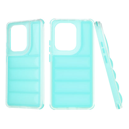 Deksel til Xiaomi Redmi Note 13 Pro 4G / Poco M6 Pro 4G, Techsuit, Wave Shield, Turkis