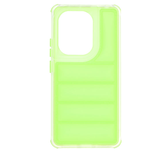 Deksel for Xiaomi Redmi Note 13 Pro 4G / Poco M6 Pro 4G, Techsuit, Wave Shield, Grønn